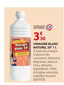Rural Master Vinaigre blanc naturel 20° offre