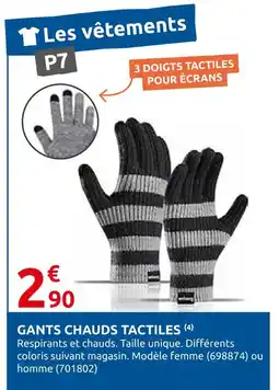 Rural Master Gants chauds tactiles offre