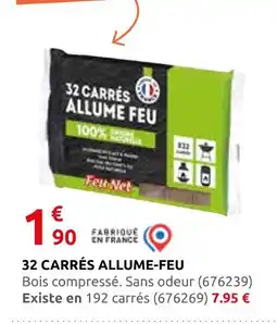 Rural Master Feu net 32 carrés allume-feu offre