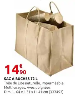 Rural Master Sac à bûches offre