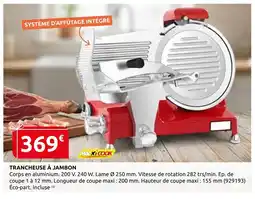 Rural Master Maxicook trancheuse à jambon offre