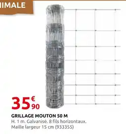 Rural Master Grillage mouton 50 m offre