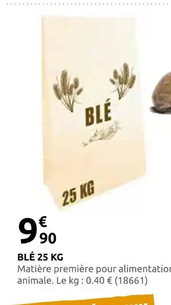 Rural Master Blé 25 kg offre