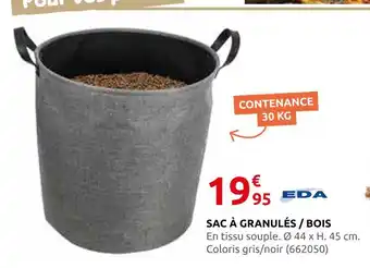 Rural Master Eda sac à granulés / bois offre