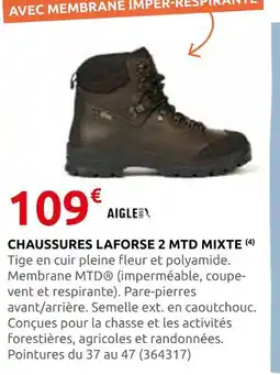 Rural Master Aigle chaussures laforse 2 mtd mixte offre