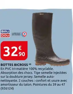 Rural Master Baudou bottes bicross offre