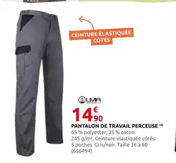 Rural Master Lma pantalon de travail perceuse offre