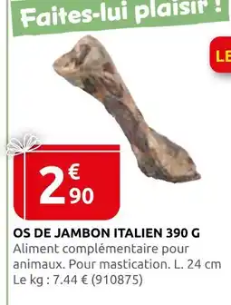 Rural Master Os de jambon italien 390 g offre