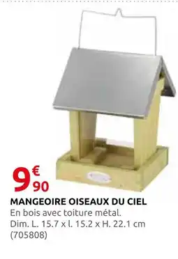 Rural Master Mangeoire oiseaux du ciel offre