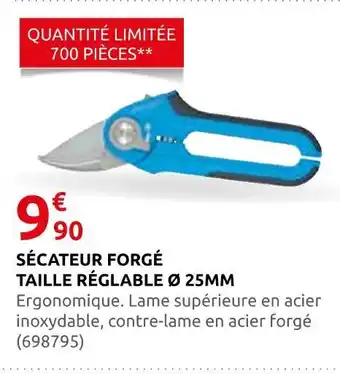 Rural Master Sécateur forgé offre