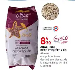 Rural Master Gasco arachides décortiquées offre