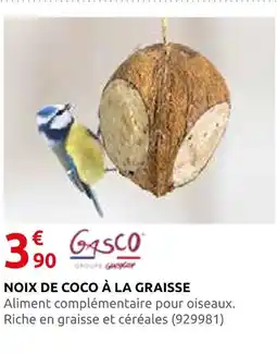 Rural Master Gasco noix de coco à la graisse offre