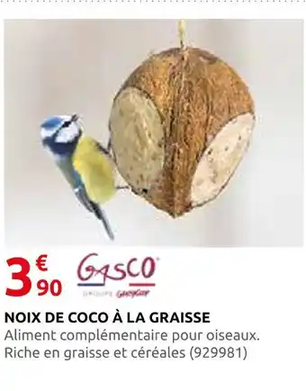 Rural Master Gasco noix de coco à la graisse offre