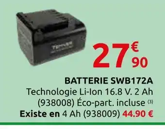 Rural Master Batterie swb172a offre