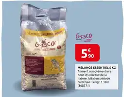 Rural Master Gasco mélange essentiel 5 kg offre