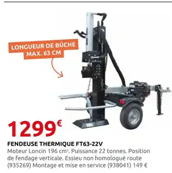 Rural Master Fendeuse thermique offre