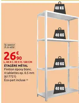 Rural Master Étagère métal offre