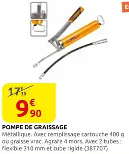 Rural Master Pompe de graissage offre