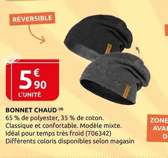 Rural Master Bonnet chaud offre