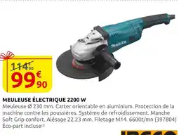 Rural Master Makita meuleuse électrique 2200 w offre