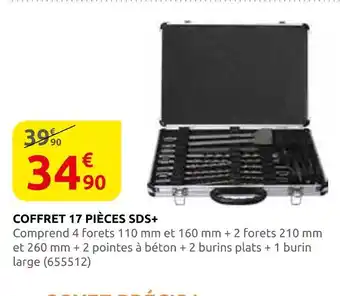 Rural Master Coffret 17 pièces sds+ offre