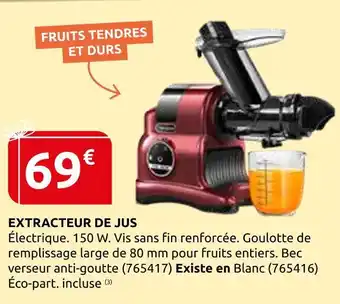 Rural Master Extracteur de jus offre