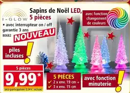 Norma I-glow sapins de noël led offre