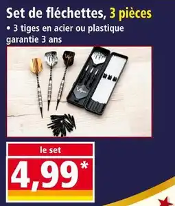 Norma Set de fléchettes offre