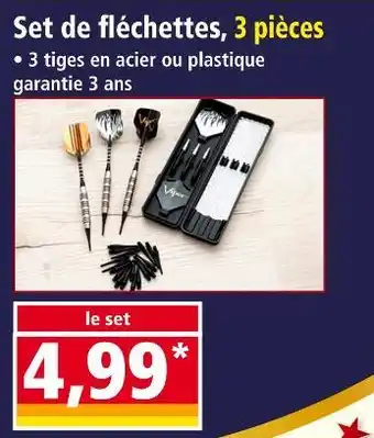 Norma Set de fléchettes offre