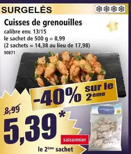 Norma Cuisses de grenouilles offre