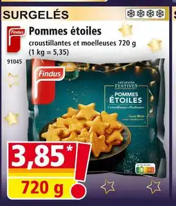 Norma Findus pommes étoiles offre