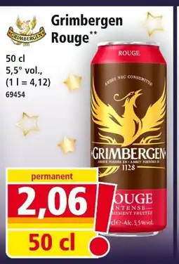 Norma Grimbergen grimbergen rouge offre