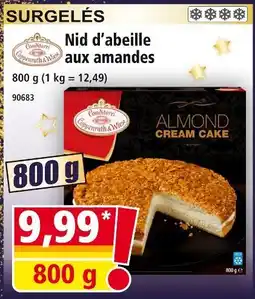 Norma Coppenrath & wiese nid d’abeille aux amandes offre