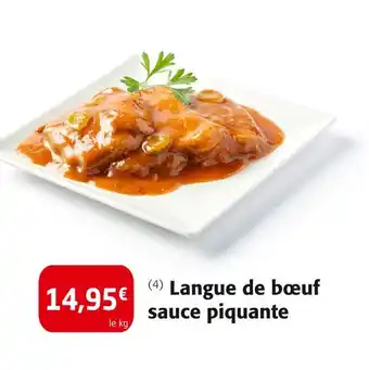 Colruyt Langue de bœuf sauce piquante offre