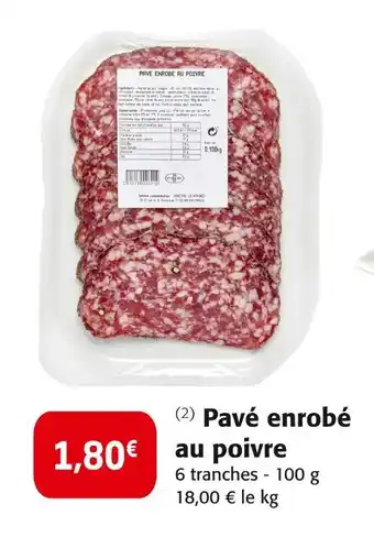 Colruyt Pavé enrobé au poivre offre