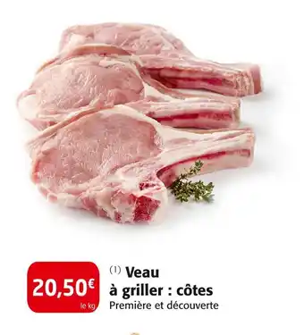 Colruyt Veau à griller : côtes offre