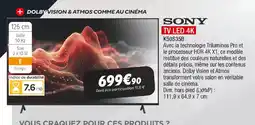 Extra Sony tv led 4k offre