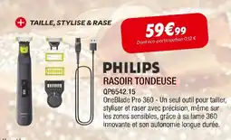 Extra Philips rasoir tondeuse offre
