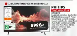 Extra Philips tv qd mini-led 4k offre