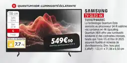 Extra Samsung tv qled 4k offre