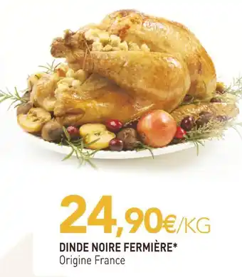 naturéO Dinde noire fermière offre