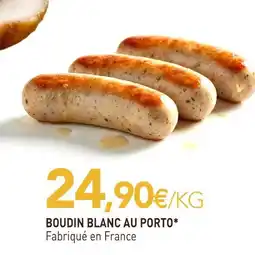 naturéO Boudin blanc au porto offre