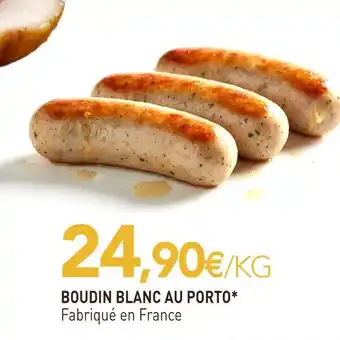 naturéO Boudin blanc au porto offre