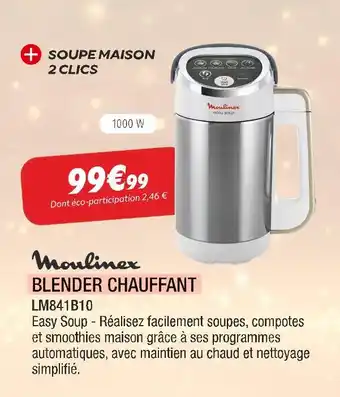 Extra Moulinex blender chauffant offre