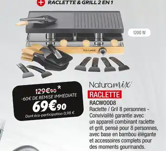 Extra Raclette / grill 8 personnes offre