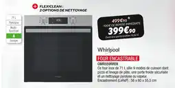 Extra Whirlpool four encastrable offre