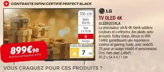 Extra Lg tv oled 4k offre
