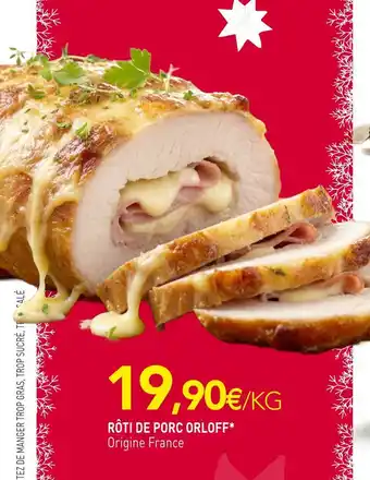 naturéO Rôti de porc orloff offre