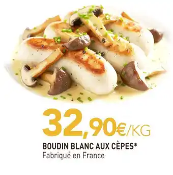 naturéO Boudin blanc aux cèpes offre