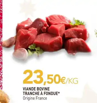 naturéO Viande bovine tranche à fondue offre
